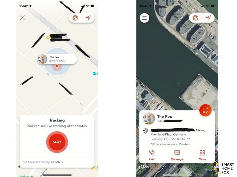 montre connectee gps enfant localisation